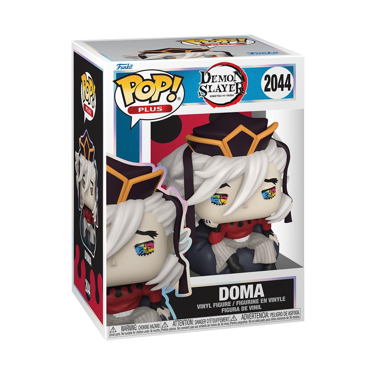 Funko POP! Plus: Demon Slayer - Doma - Figura in vinile da collezione - Idea regalo - Prodotto ufficiale - Giocattoli per bambini e adulti - Modello di figura per collezionisti ed esposizione