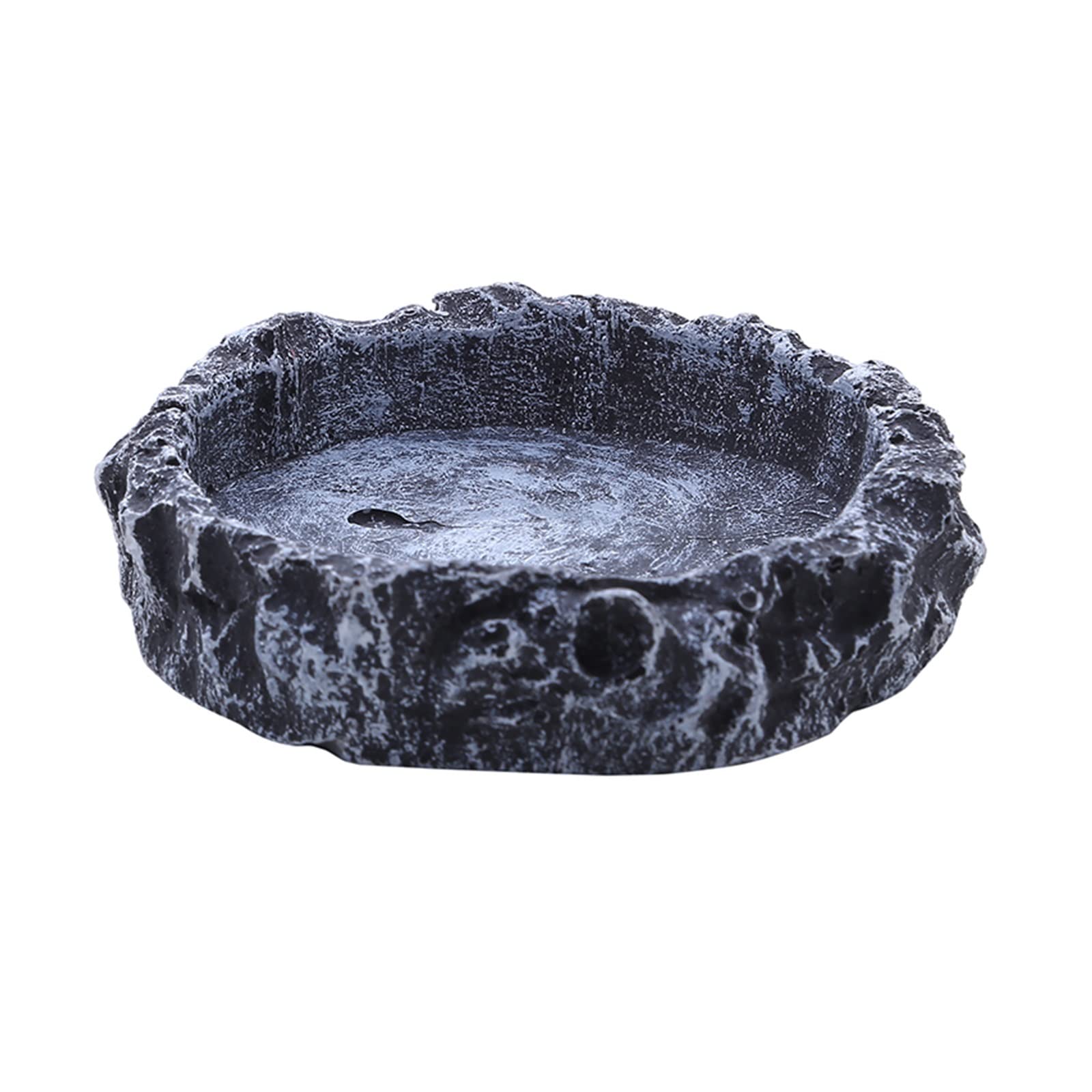Serbatoio di tartaruga Scatola di alimentazione rettile ciotola di alimentazione for animali domestici pentola resina cibo bottiglia d'acqua rettile lucertola granchio forniture for animali domestici