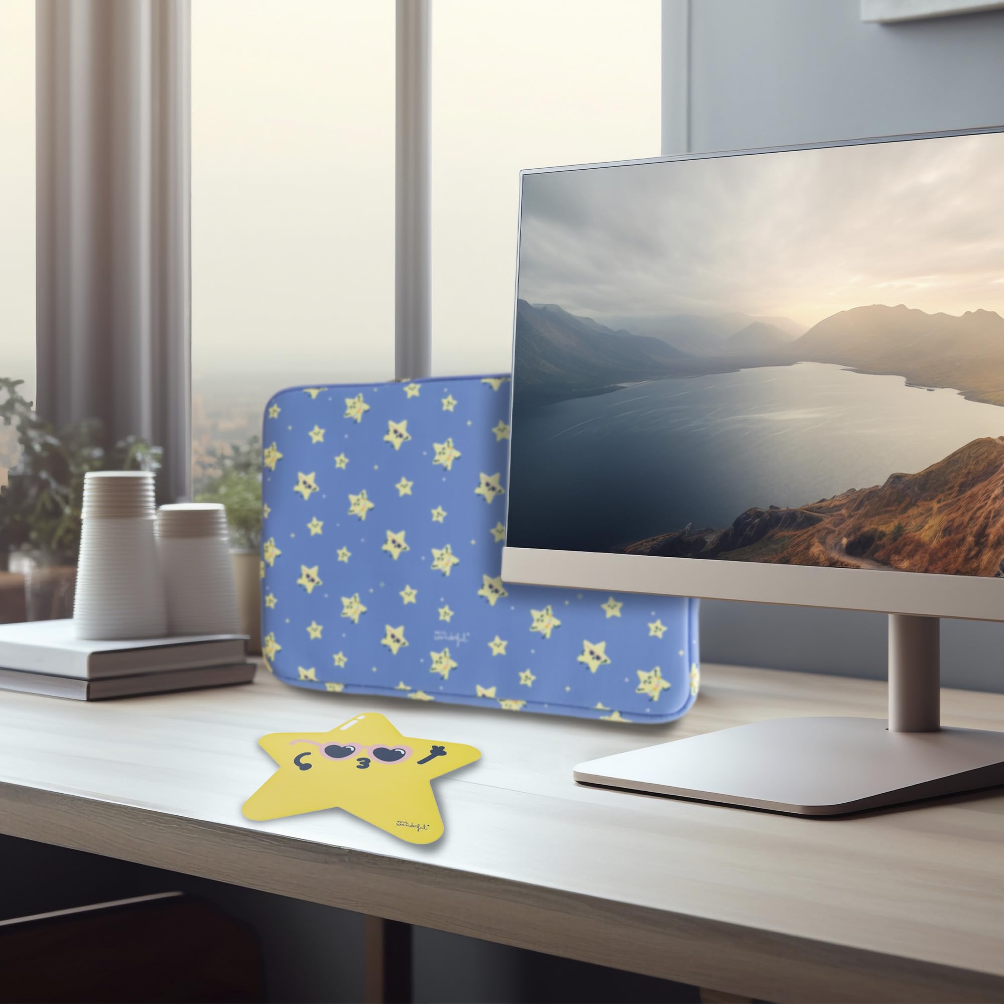 WONDEE Mr Wonderful Alfombrilla Ratón Koala, Alfombrilla Ratón Infantil Para Niña Y Mujer, Mousepad Lavable A Mano De Fibra Extrafina Y Antideslizante - Mr Wonderful Regalos Originales Niñas Y Mujeres