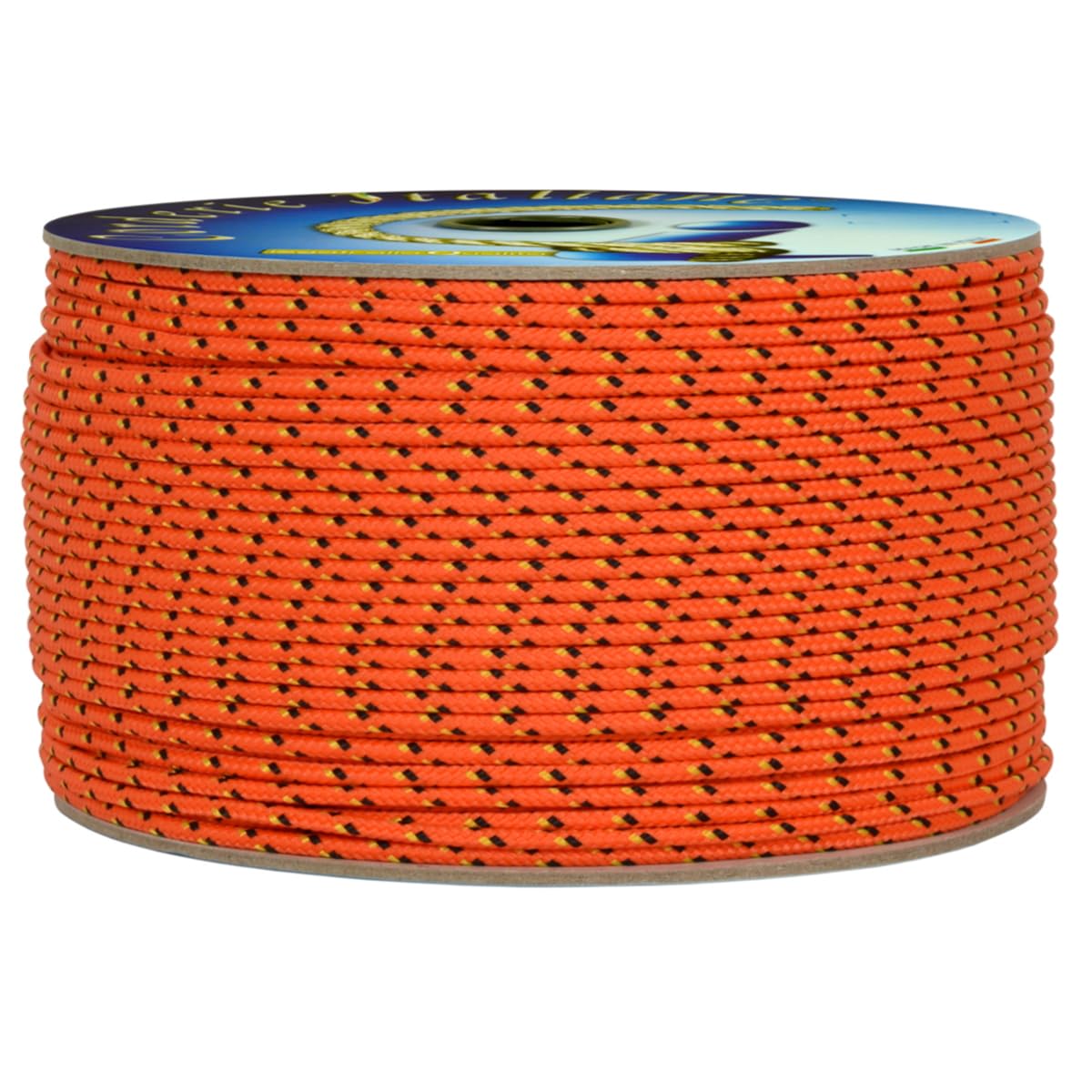 Corderie Italiane 006037743 Cordino Colorato Hobby Fantasy Arancione, 3 mm, 40 mt