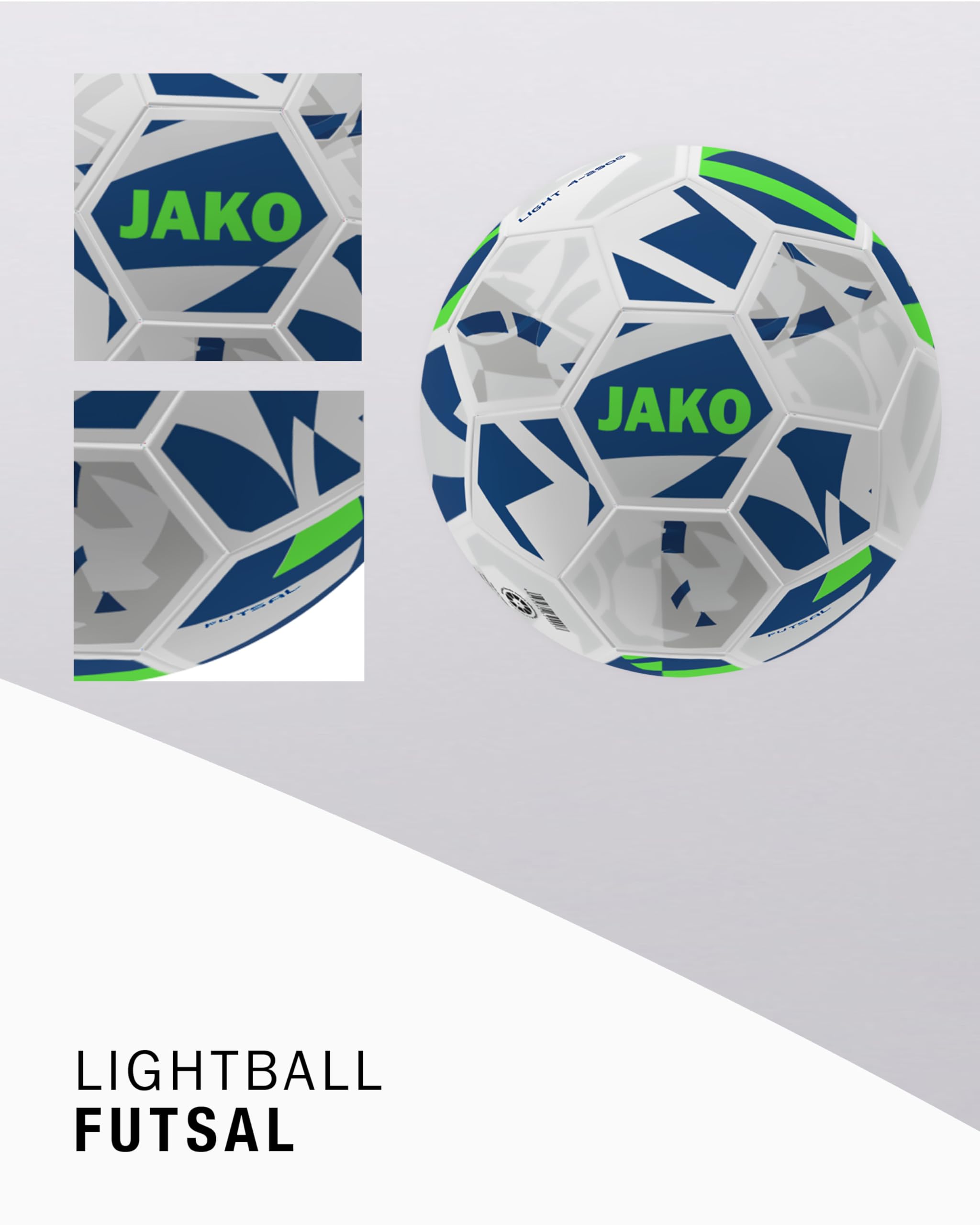JAKO Futsal Lightball Weiß Herren