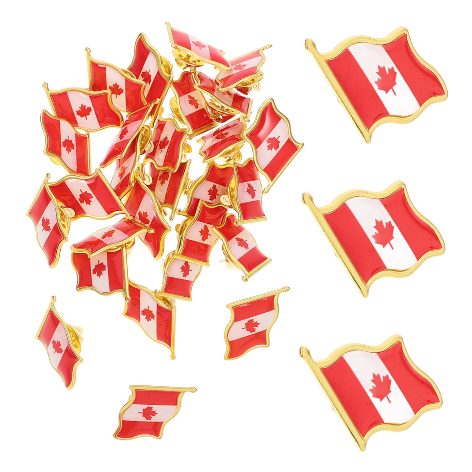 TOPPERFUN Flagge Brosche Anstecker Nationalflagge Pin Für Kleidung Souvenir Und Partydekoration Für Feiern Und