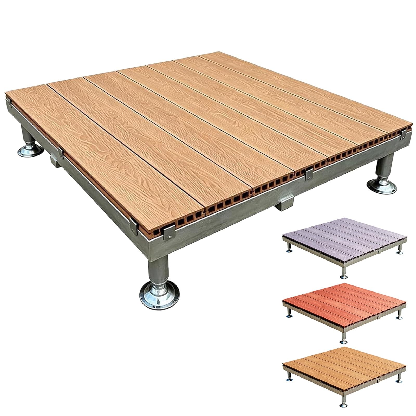 Antiscivolo Regolabile Pavimento Sopraelevato In Composito 84cmx84cm