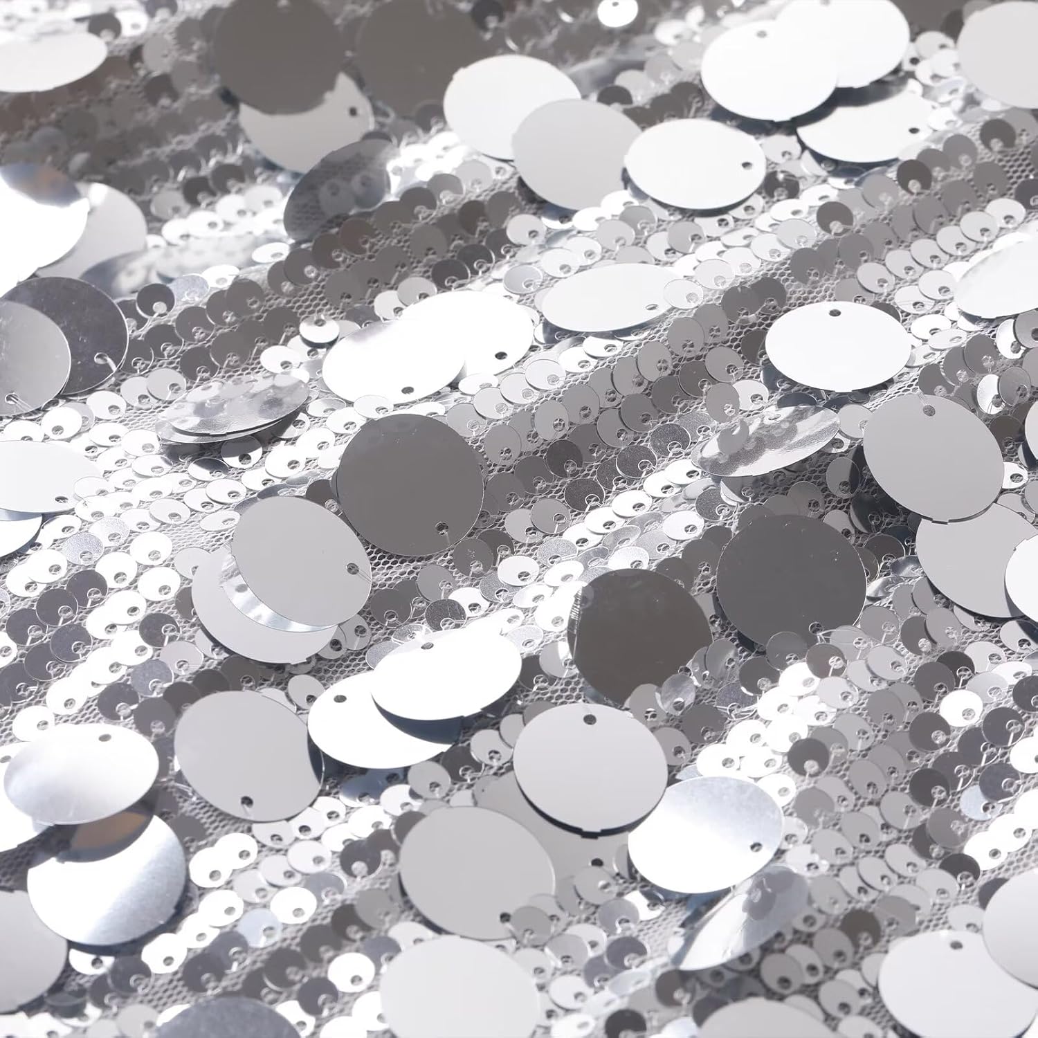 Sparkly Sequin Skirt for Girls Toddler & Kids Elastic Waistband Skirts with Lining - Image 7