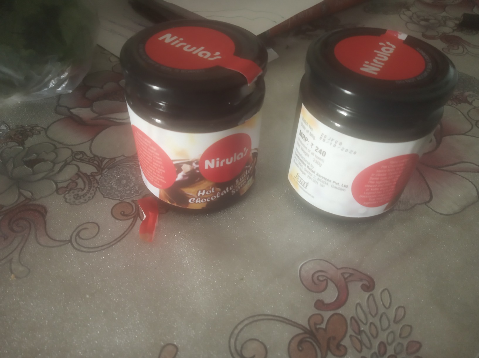 Nirula's Original Hot Chocolate Fudge Sauce, Handmade Spread, IceCream and Cake Topping, with