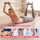 Pedal Resistance Bands with Handles, 2026 Upgrade Multifunction Tension Rope, 6-Tube Elastic Yoga Pedal Puller Resistance Band, Natural Rubber Foot Pedal Bands for Abdomen, Waist, Arm, Leg (Blue) gallery image