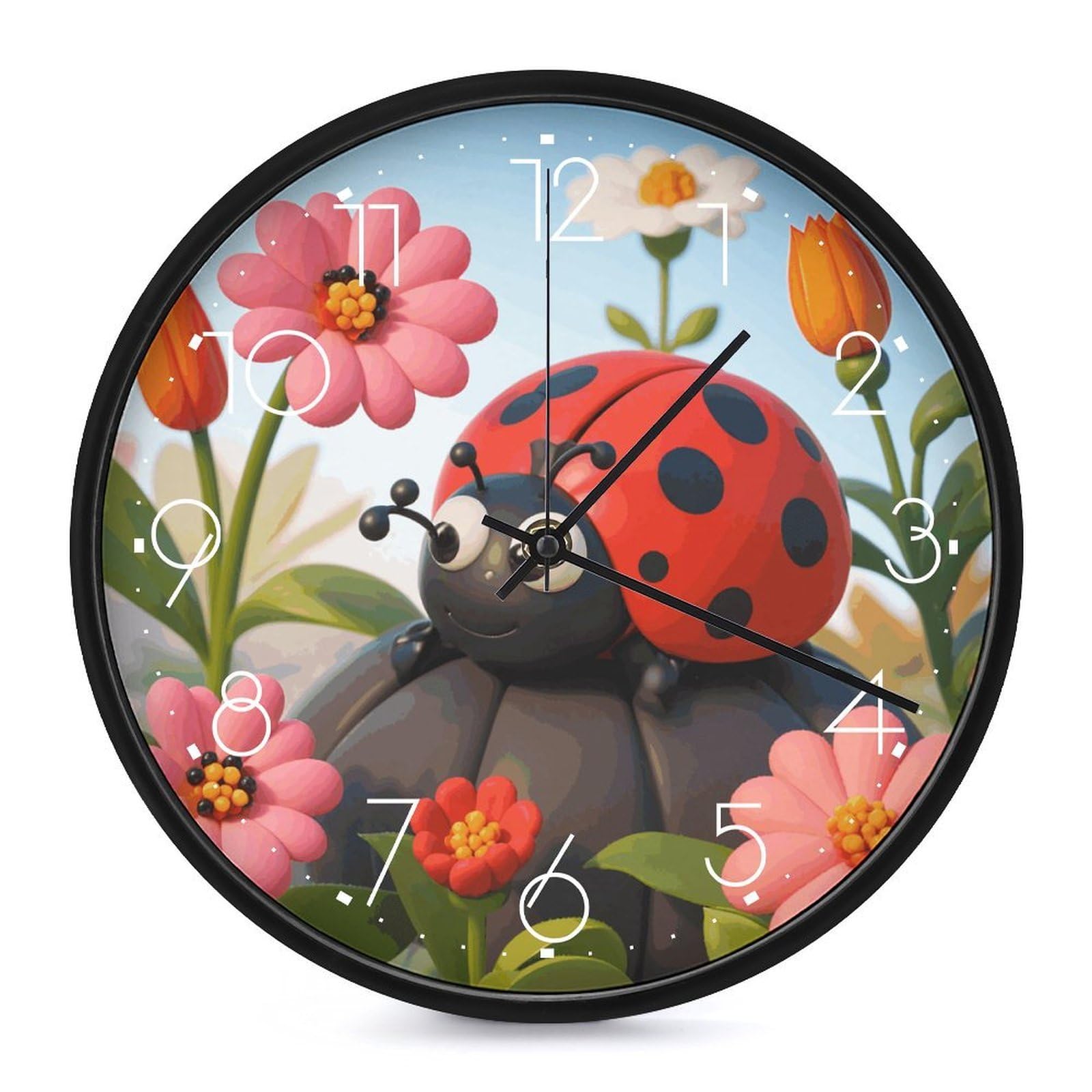 Horloge murale décorative pour salon moderne et cuisine familiale