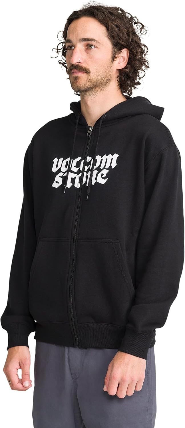 Volcom Men's Zipped Fleece, Classic Fit Hoodie