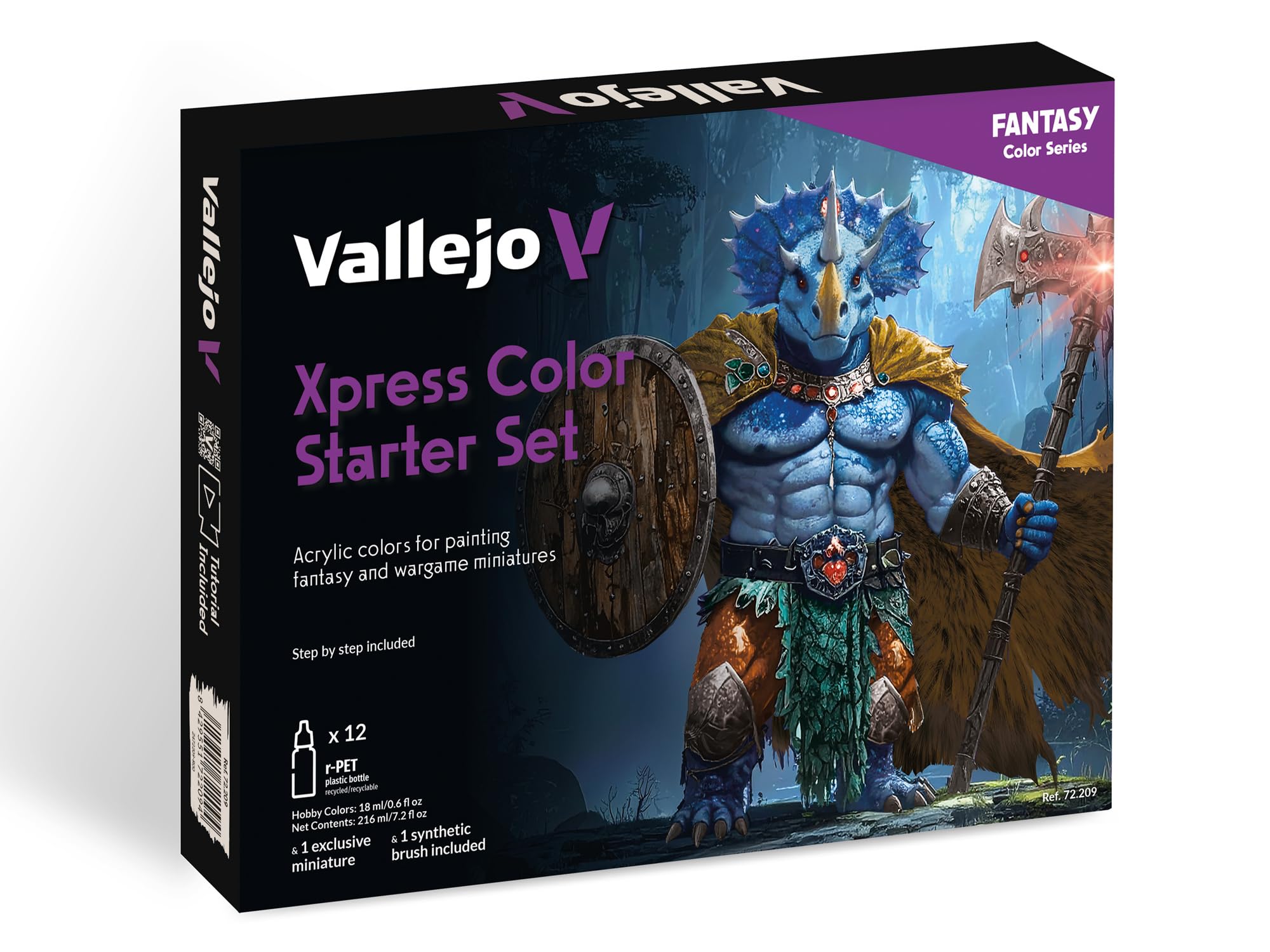 Amazon.com: Vallejo Xpress Colour 72209 Starter Set (12 x 18 ml) +