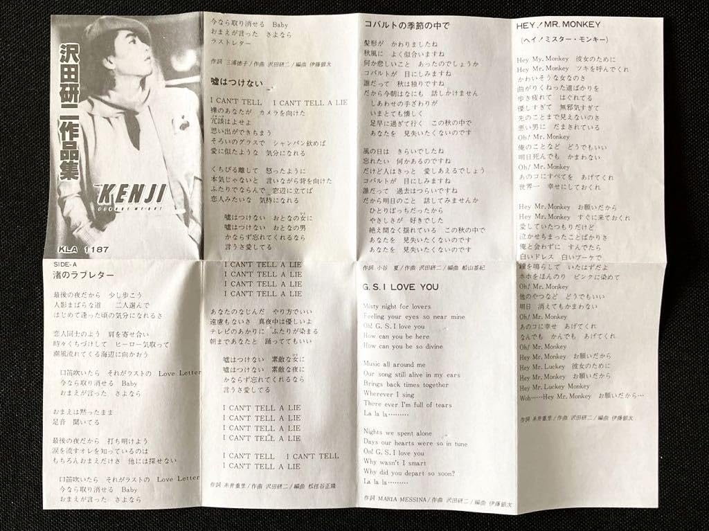 沢田研二　写真集2冊セット 沢田研二 写真集2冊セット