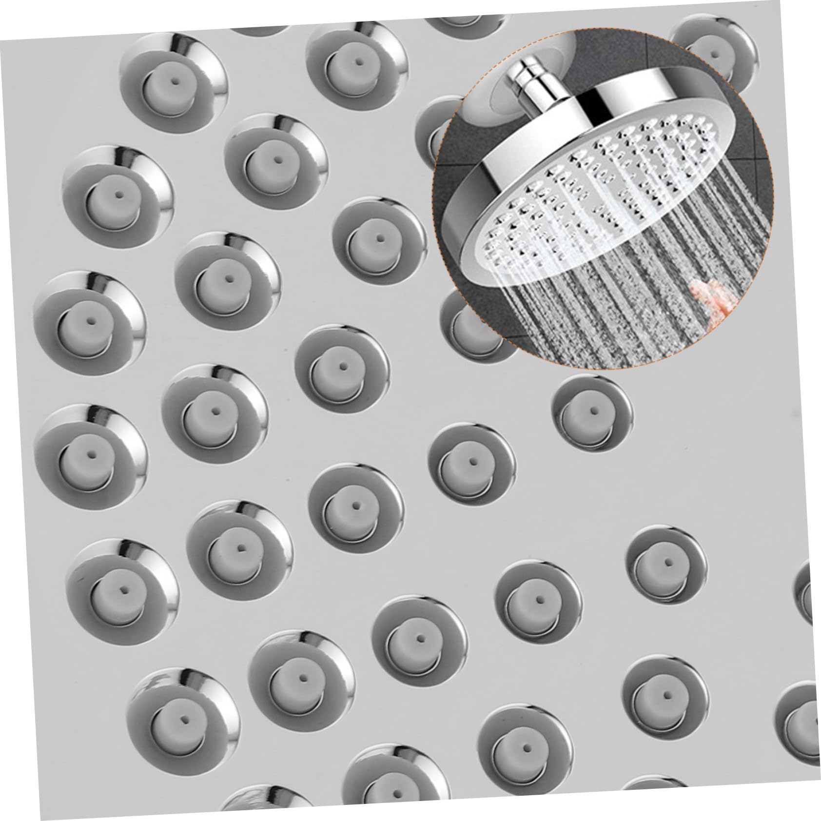 iplusmile Filtro de Ducha Diseño Giratorio de 360 Grados para Agua Dura 15 Niveles de Filtración, Material Abs y Algodón Adecuado para Baño y Ducha