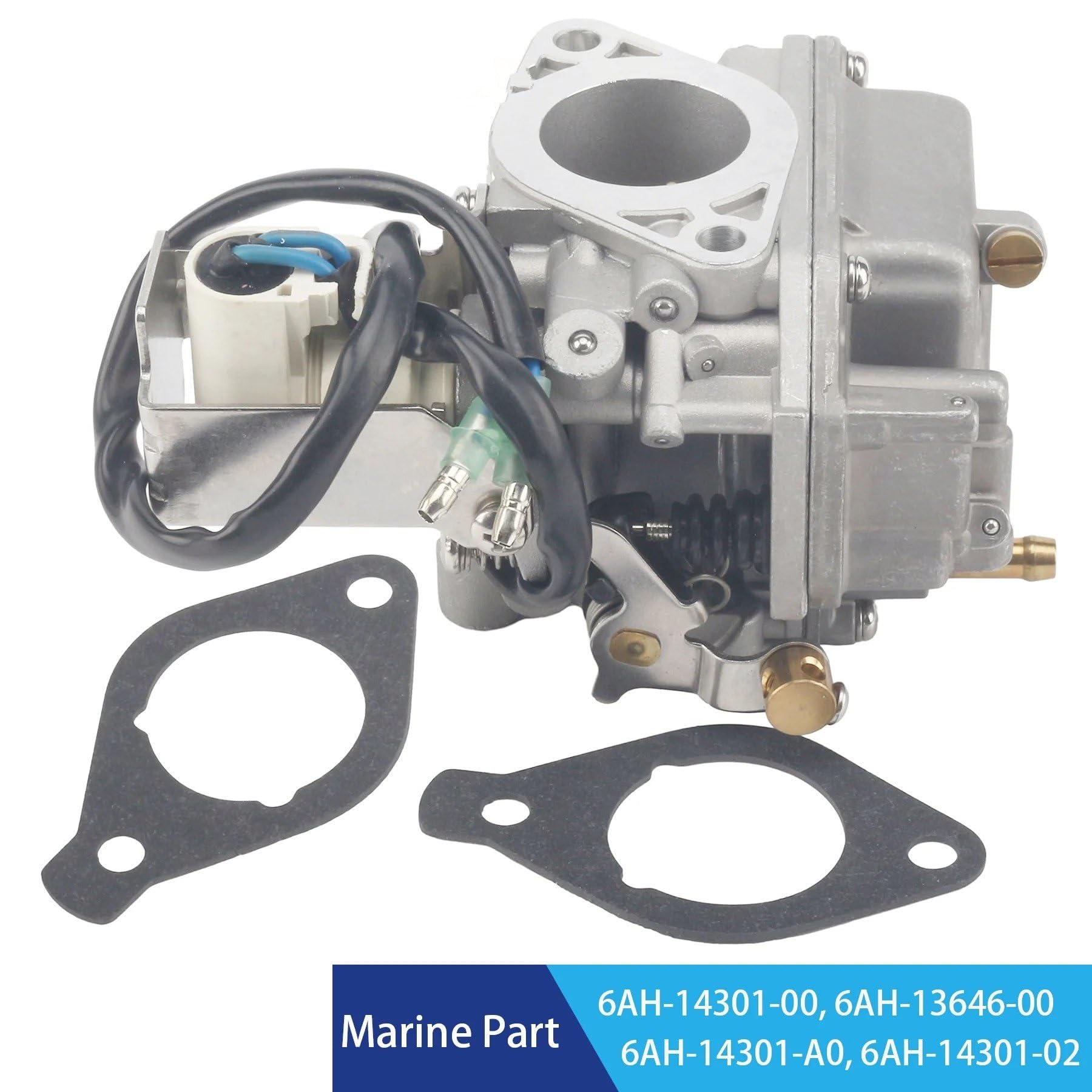 Carburador Carb Gruppo Carburatore 6AH-14301-00 Con Guarnizione 6AH-13646-00 Per F15 20 HP 4 Tempi Per Motore Fuoribordo 6AH-14301-A1 6AH-14301-02 Motori Carburatore