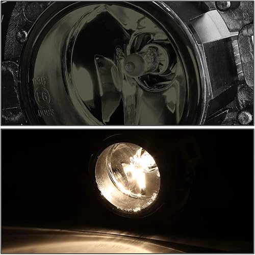 Miniatura 7 de DNA MOTORING FL-NS029-CH - Luz antiniebla para parachoques delantero para el lado del conductor y del pasajero, mejora la visibilidad compatible con