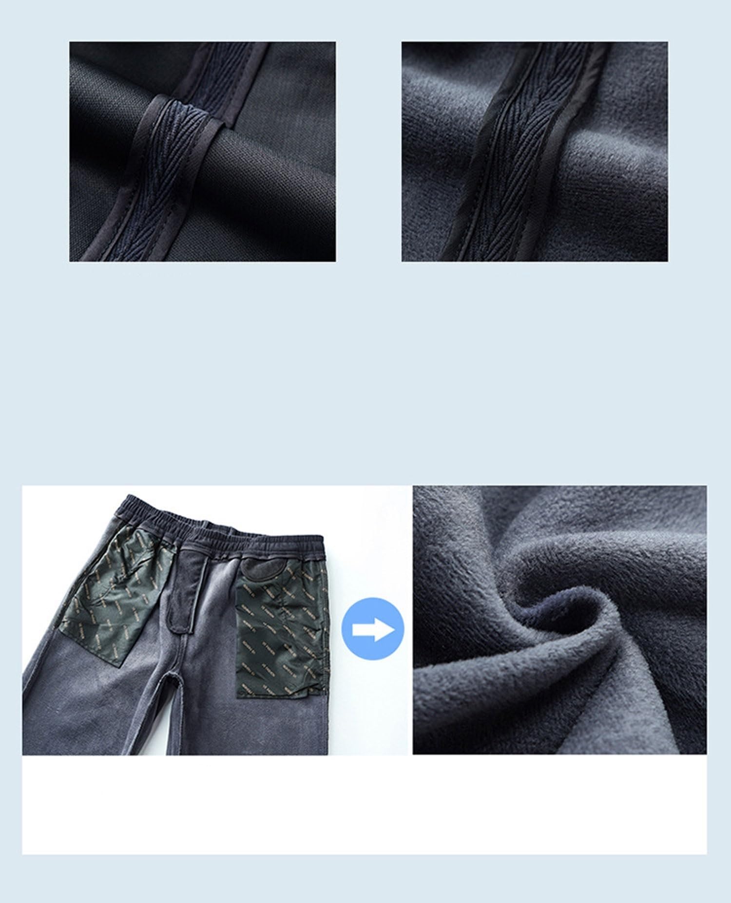DTREEL Pantalones De Chándal De Invierno For Hombre Pantalones Deportivos For Hombre Pantalones De Chándal Pantalones Casuales Pantalones De Chándal De Algodón Pantalones De Chándal Con Cordón