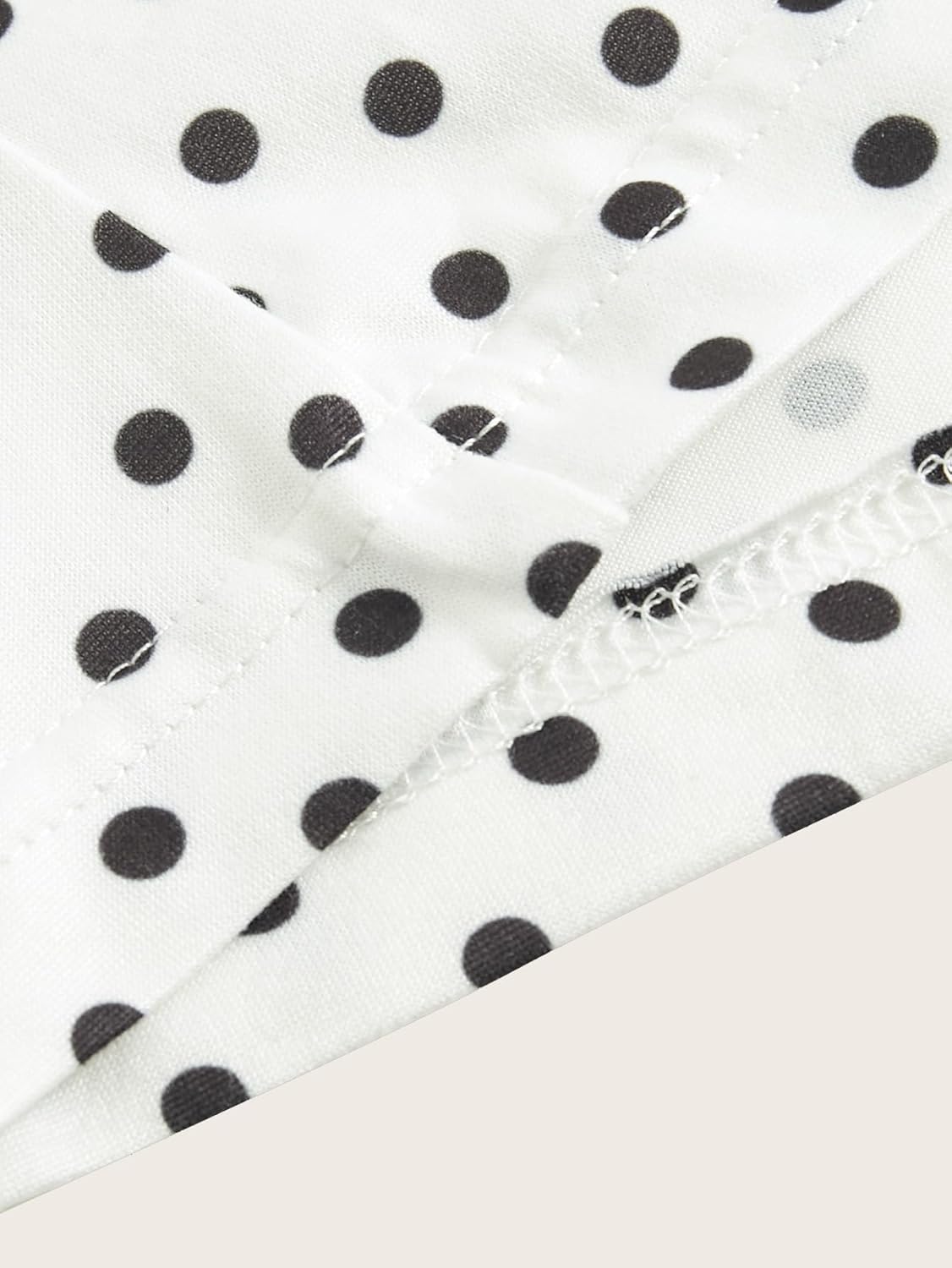 Women's Summer Polka Dots Camisole Top Cute Bow Scoop Neck Y2k Going Out Tops - Image 4