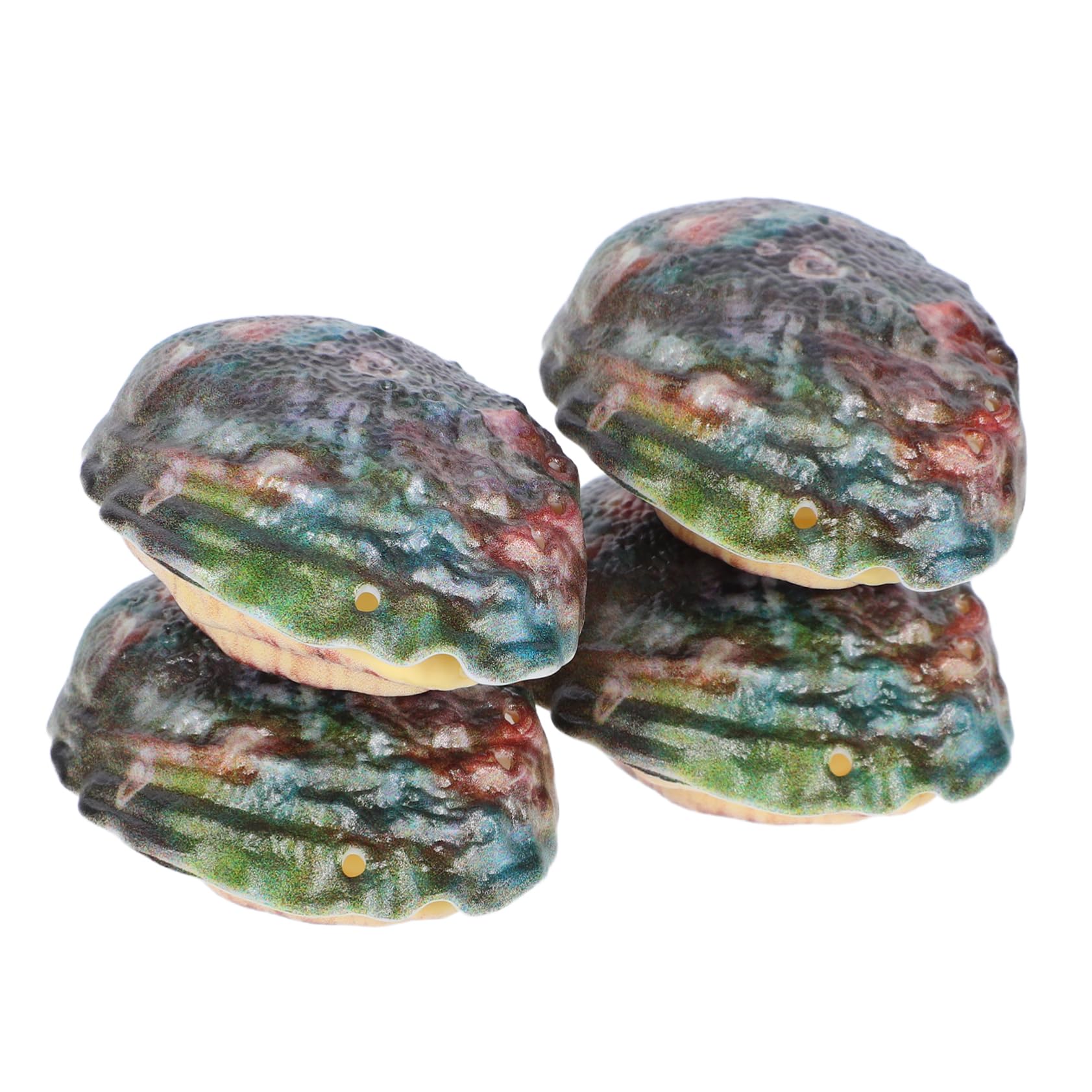 TOBBOMEY 4Pcs Abalone Water Spraying Lightweight Squirt for Easy Press Design for Summer Beach Pool Parties Fun Water Play for Boys