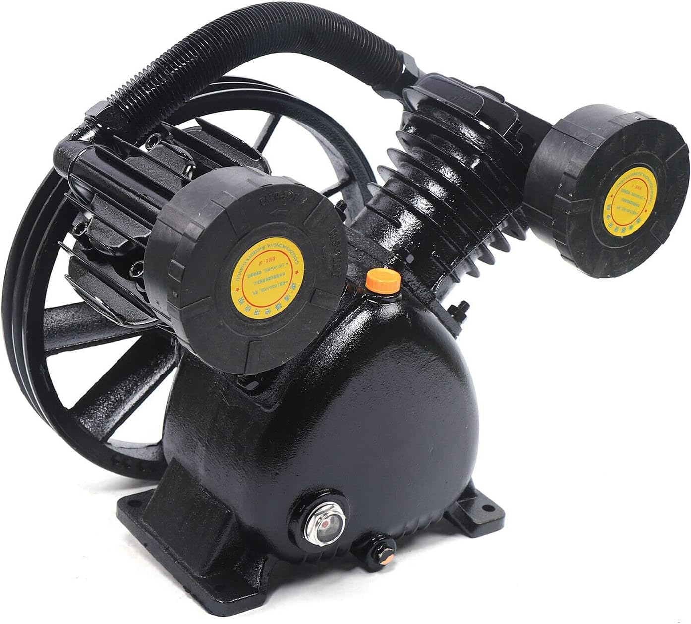 Flüsterkompressor Pumpenkopf 980W - Leiser Luftkompressor Für Werkstatt & Haus