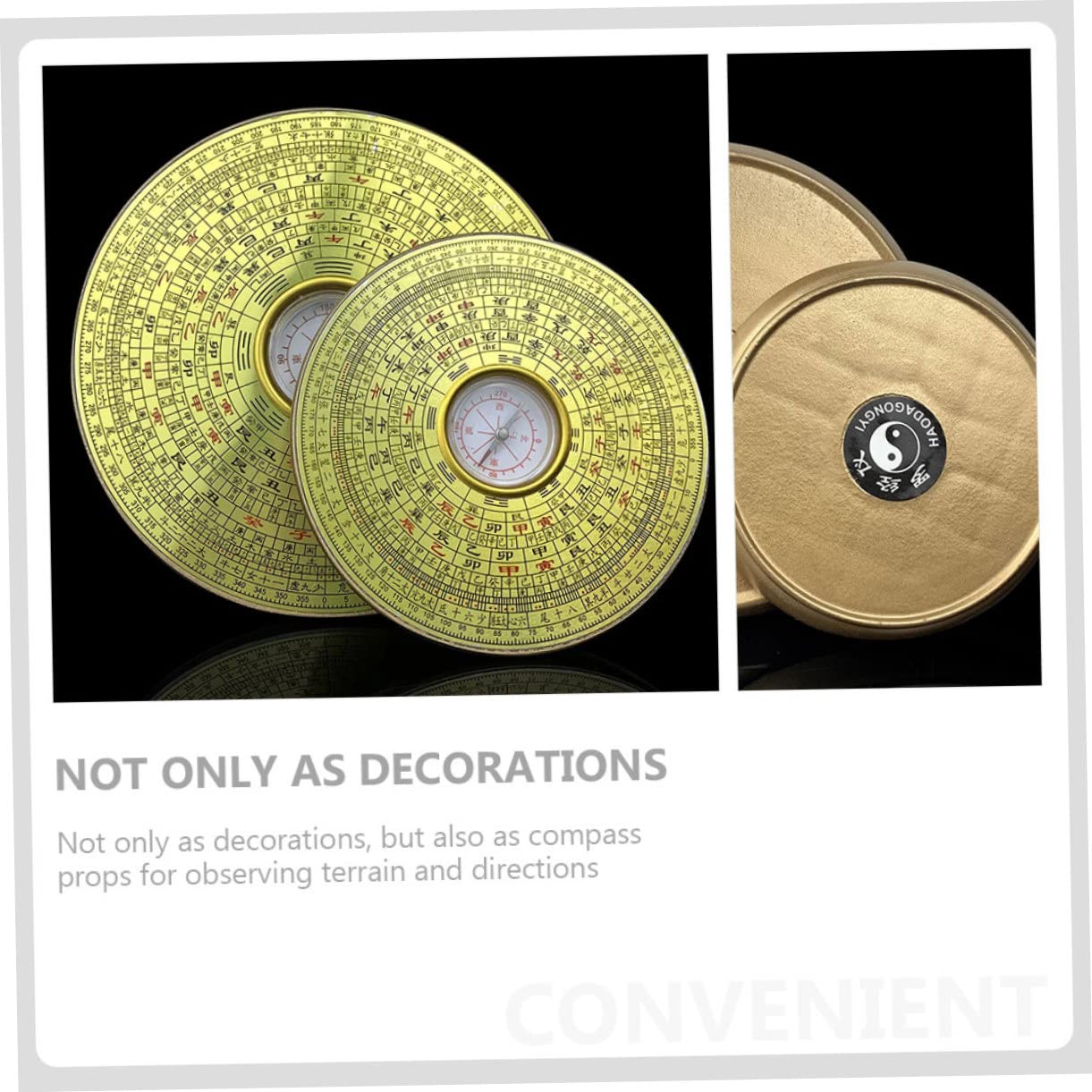 Amazon.co.jp: Milisten 羅経盤 干支八卦 古代中国の羅針盤 中国の