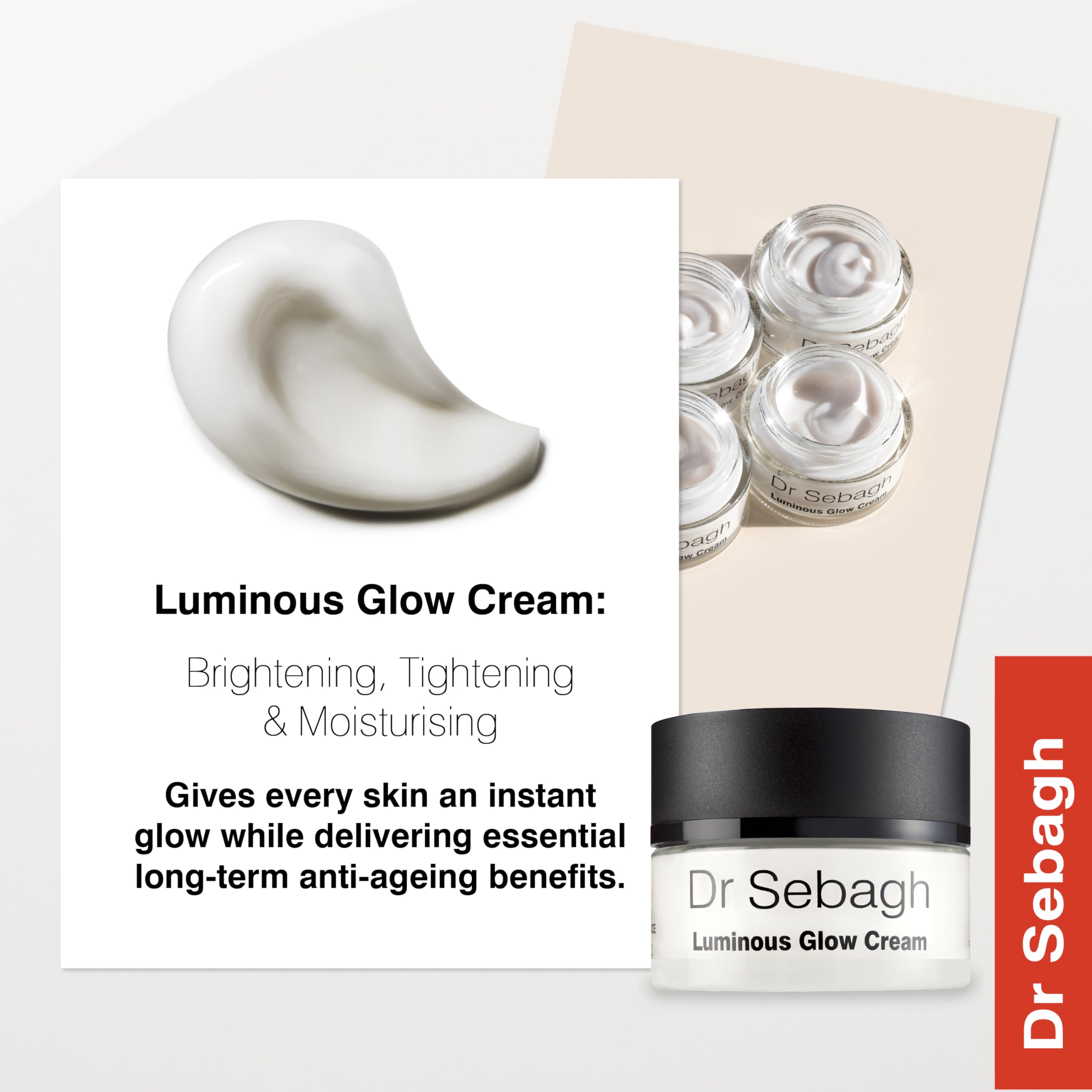 Dr. Sebagh Luminous Glow, Gesichtspflege, 50ml