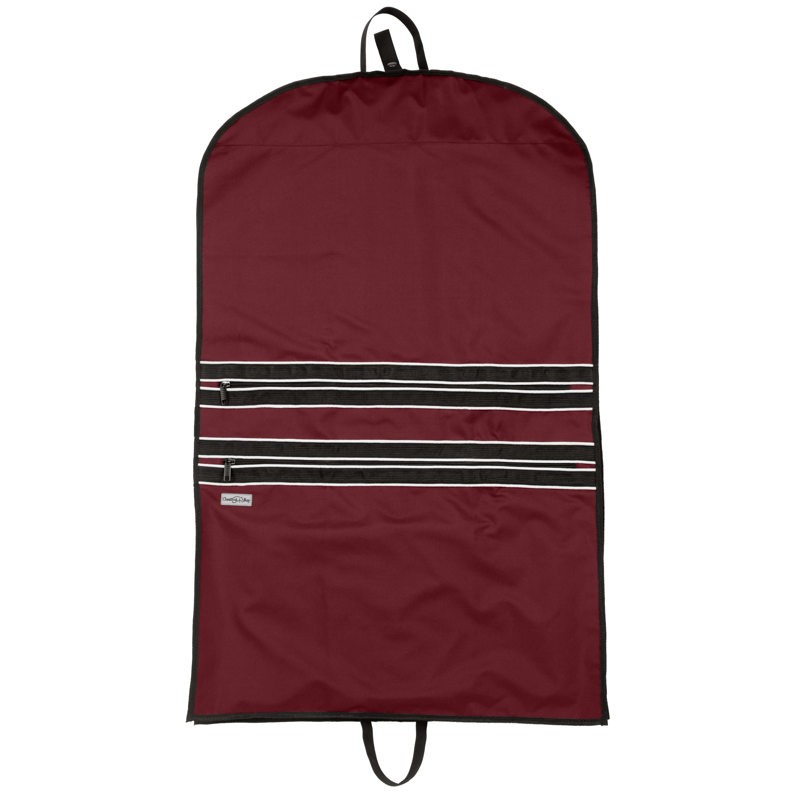 Chestnut Bay 3 Gusset Garment Bag Cabernet