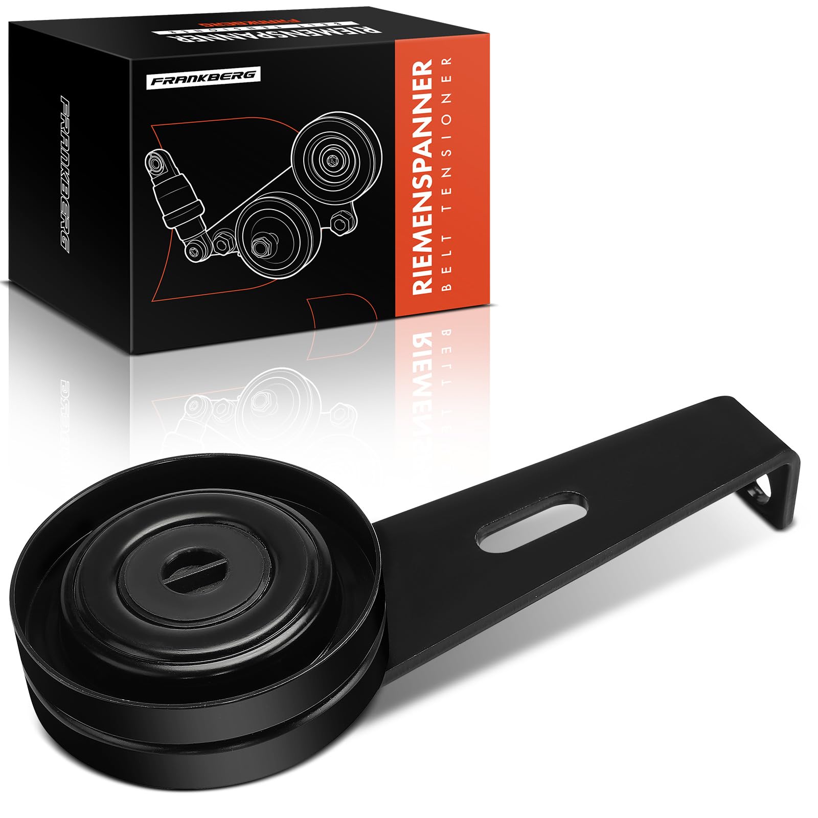 Frankberg Tendeur de Courroie Tendeur Courroie Compatible avec Berlingo/Berlingo First MPV GFK GJK MF Scudo Bus 220 Evasion MPV 22 U6 Jumpy U6U Jumpy Camionnette BS BT BY BZ Remplacer# 9627860780