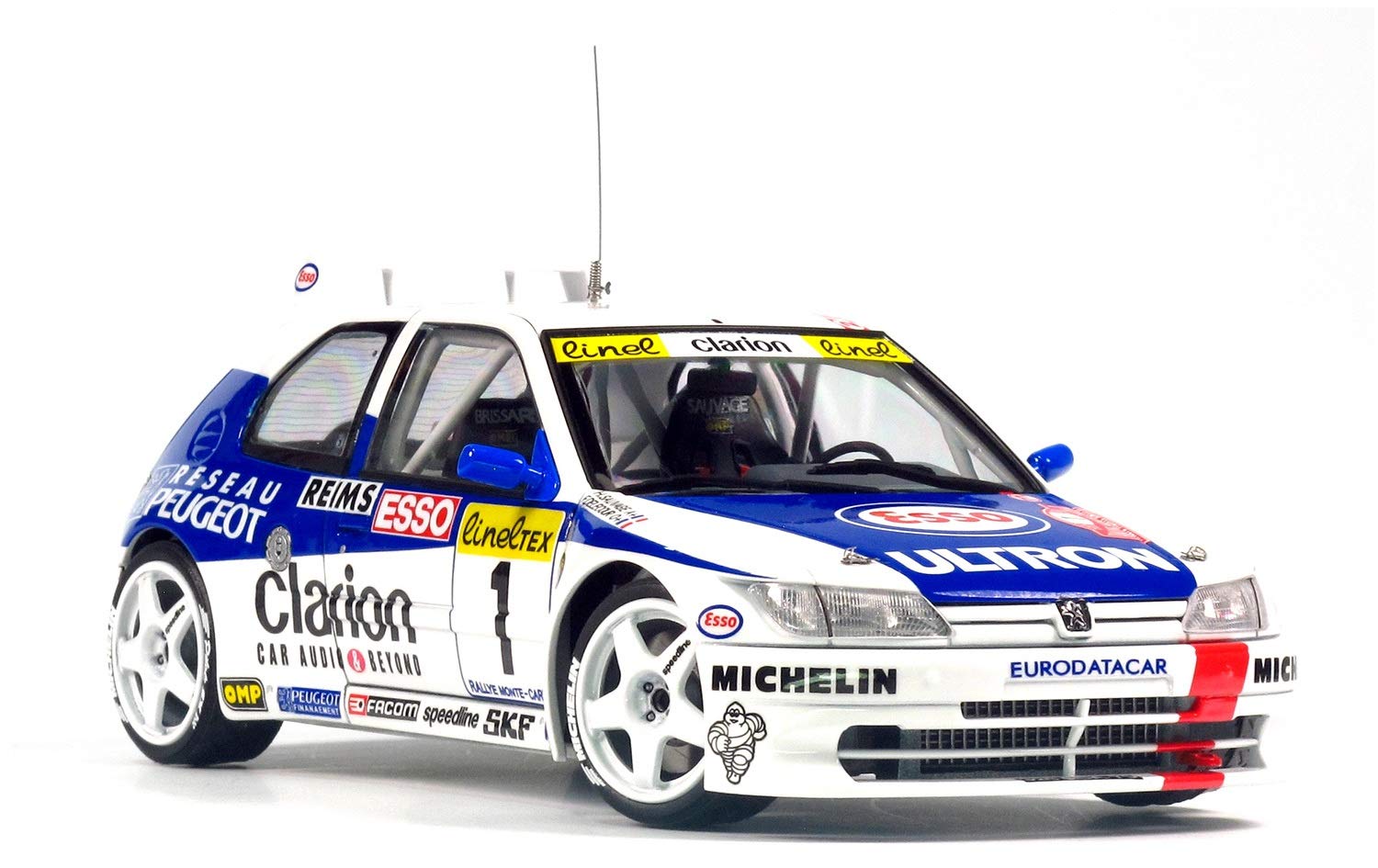 NuNu Platz Hobby Model Kit Item PN 24009 Peugeot 306 Maxi 1996 Monte Carlo Rally
