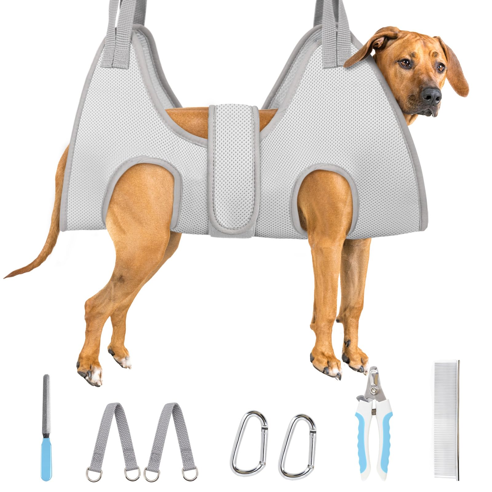 Supet Dog Grooming Hammock 2XL Grey