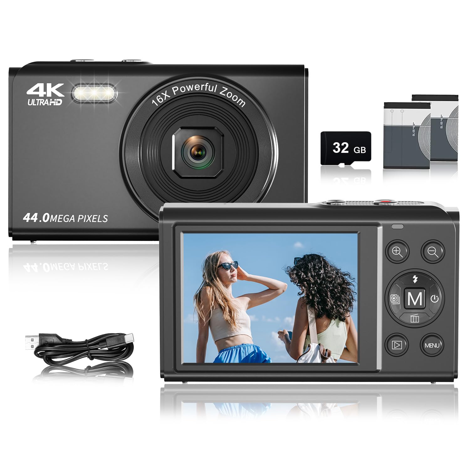 【Best Gift】 This Camera is The Best Gift for Grandparents, Fathers, Mothers, Teenagers, Children, and Students, Whether it is Mother's Day, Father's Day, Thanksgiving Day, Birthday, and Christmas.