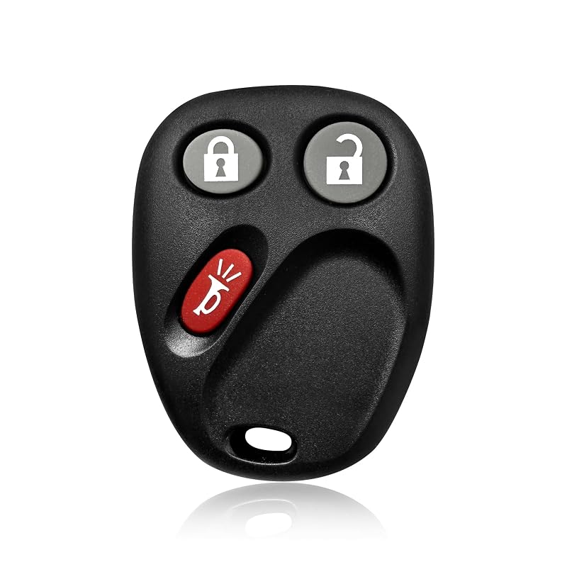 Controle Remoto de Chave 3 Botões 315 MHz Keylessbest MYT3X6898B para Chevrolet Trailblazer, GMC Envoy, Isuzu Ascender e Outros