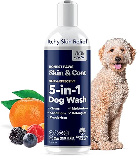Honest Paws Dog Shampoo and Conditioner - Premium Dog Wash