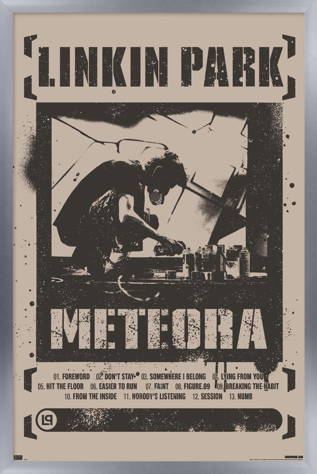 リンキンパーク LINKIN PARK 直筆サイン入り メテオラ宣伝ポスター Amazon.com: Trends International Linkin Park - Meteora Wall Poster