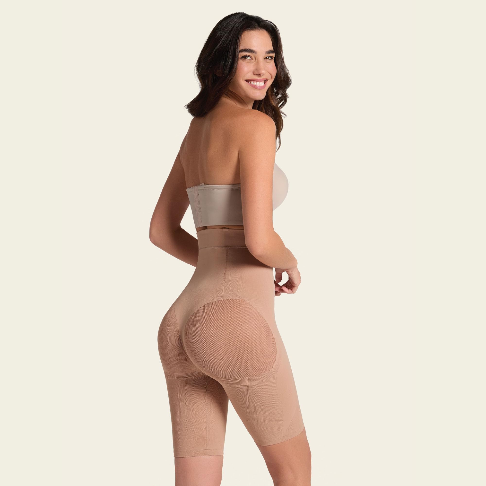 Leonisa Shapewear Radlerhose - Bauchweg Body Shaper Damen Unterwäsche