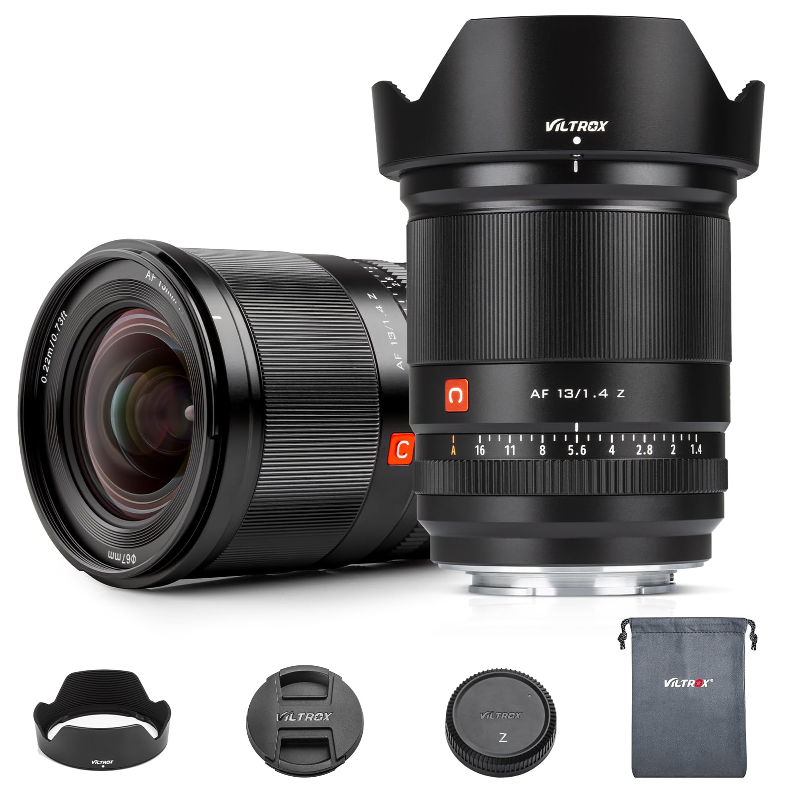 lente di macchina viltrox 33mm f1.4 per lauti nikon z mount con apertura grande e compatibile con z9 z8 z7 z6 z5 z50 z30 zfc