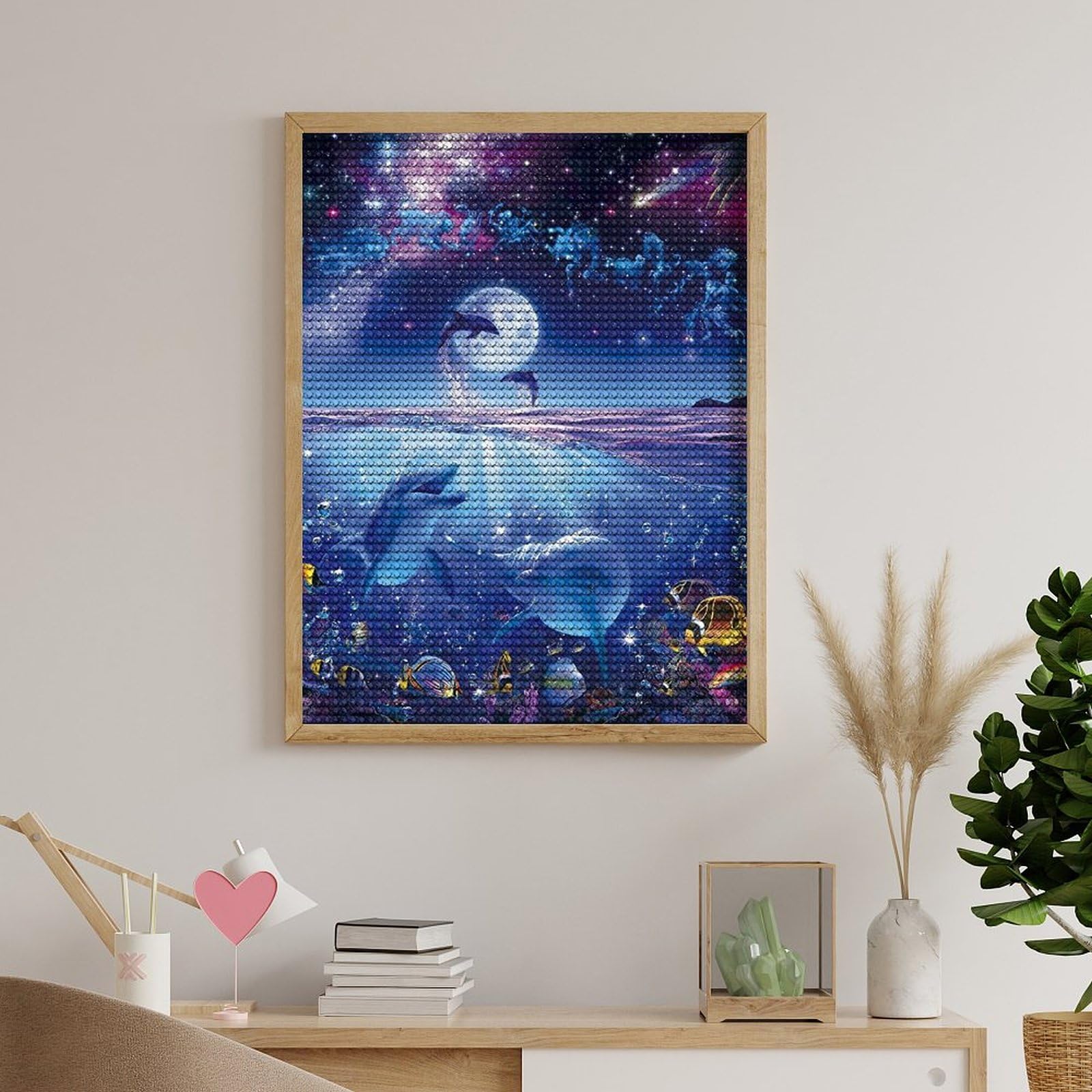 Amazon | ダイヤモンドアート ラッセン 星に願いを ダイヤモンド絵画
