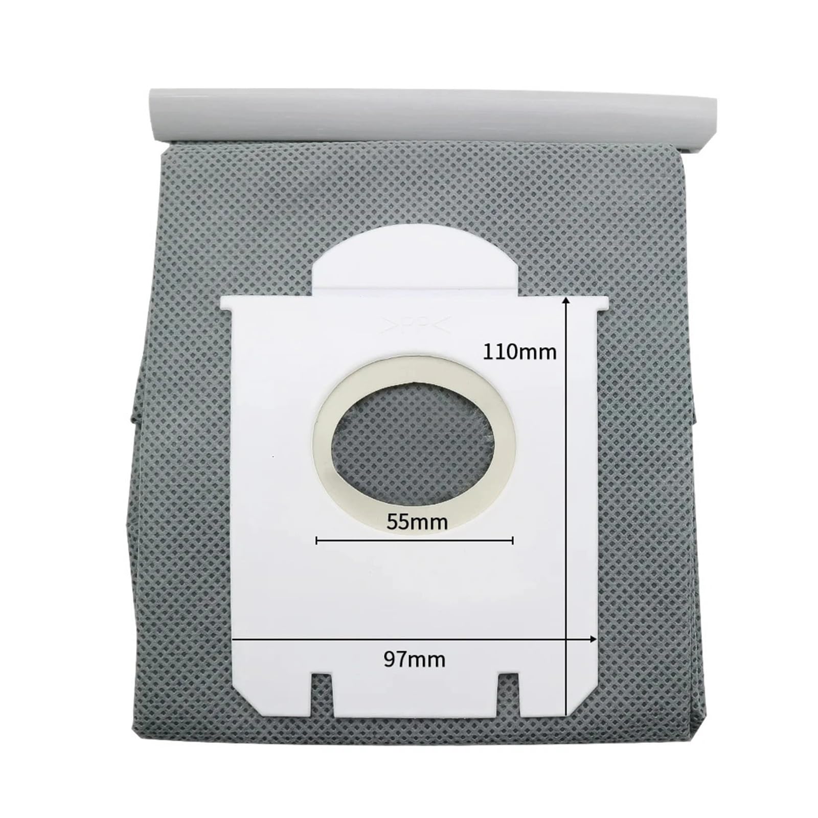 Genérico Compatible con Bolsa for Polvo Lavable Philips, FC8134 | Bolsa for polvo de tela reutilizable/lavable for FC8134/FC8613/FC8614/FC8220/FC8222/FC8224/FC8200/FC9004/HR8331(4pcs)