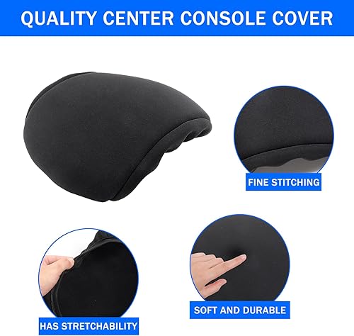 Miniatura 4 de Daeiclru Funda protectora para consola central de automóvil compatible con Subaru WRX 2022-2023, almohadilla de consola central de automóvil, funda