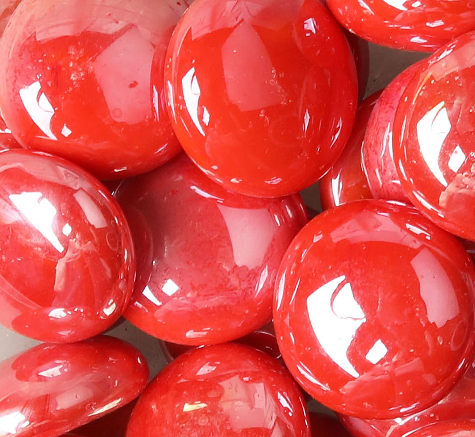 Mosaic Tiles 36 Pieces / 200 g Pack of Glass Flat Bead Mosaic Mosaic Tile Supplies for Home Decoration, DIY Crafts, Plates, Picture Frames, Flowerpots