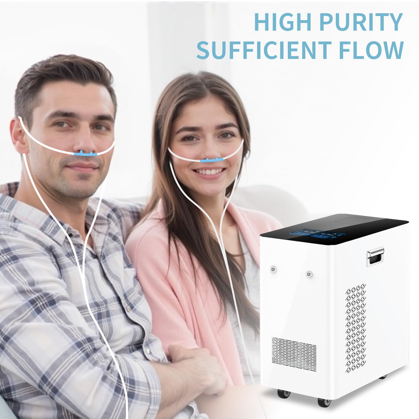 Hlth Hydrogen Machine Three Outlet H2 Inhalation Machine, 3000MLMin ...