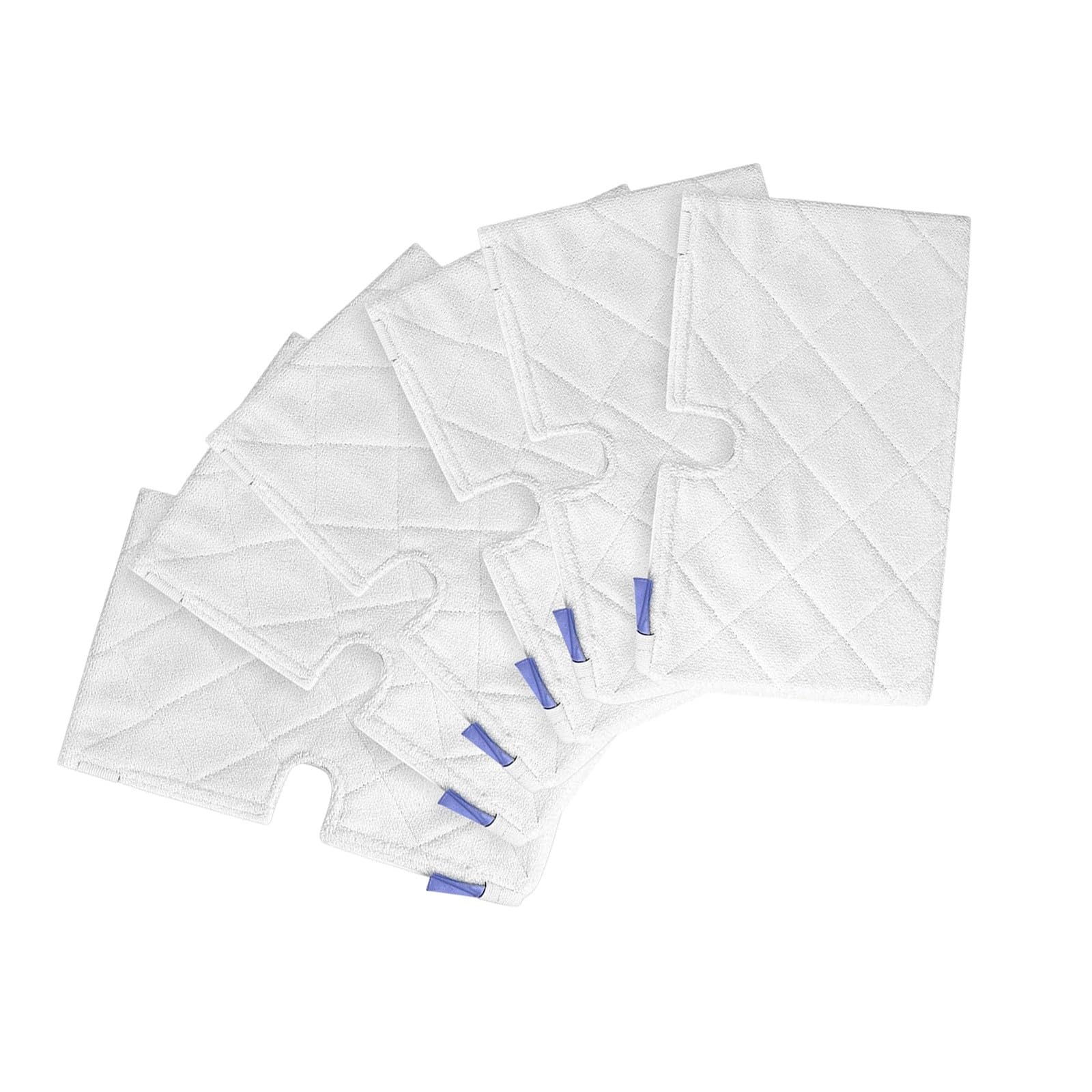 Xjdzineq Microfiber Pads for Mops Effective Hard Floors Removes Pet Hair Stubborn Washable Mops