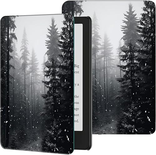 Vista 93 de Funda para Kindle de 6 pulgadas (11.ª generación, versión 2024/2022) delgada de piel sintética, ajustable, multiángulo, Smart Shell con función