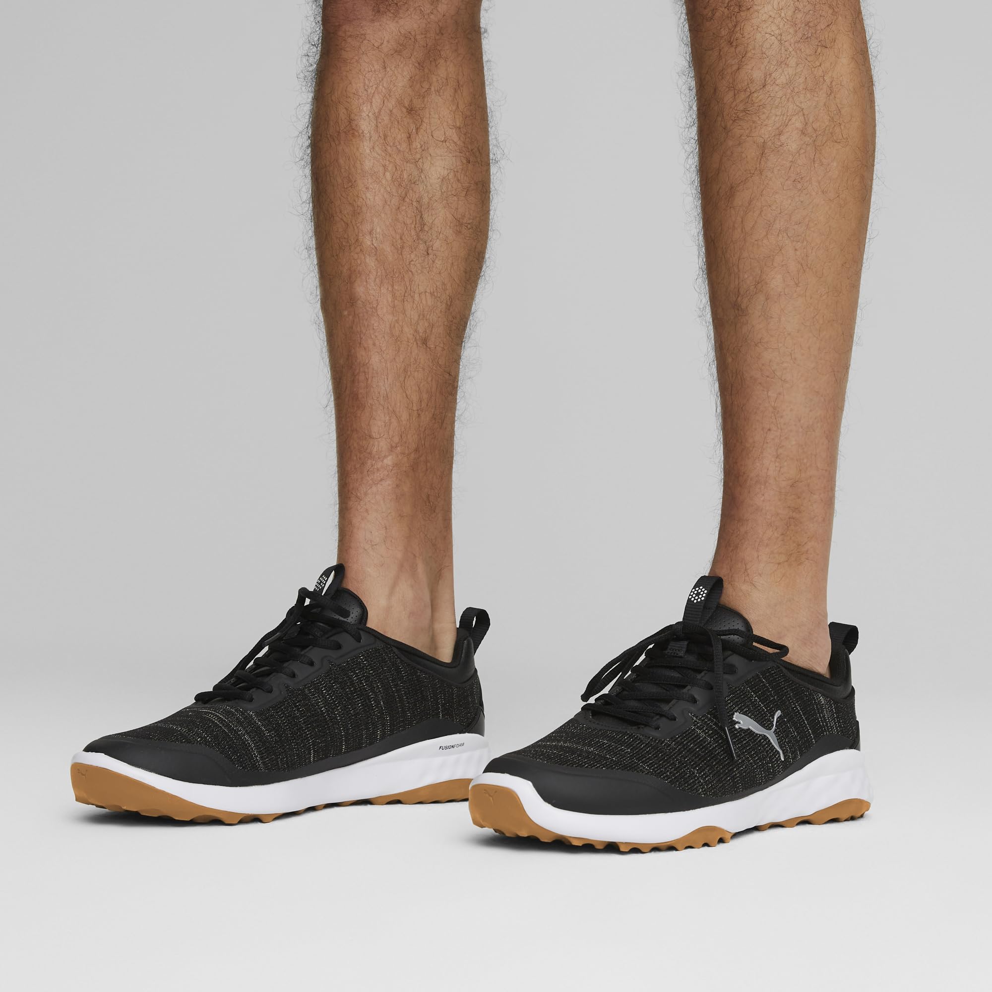 Amazon.com | Puma Golf Men's Fusion PRO Golf Shoe, Puma Black-Puma