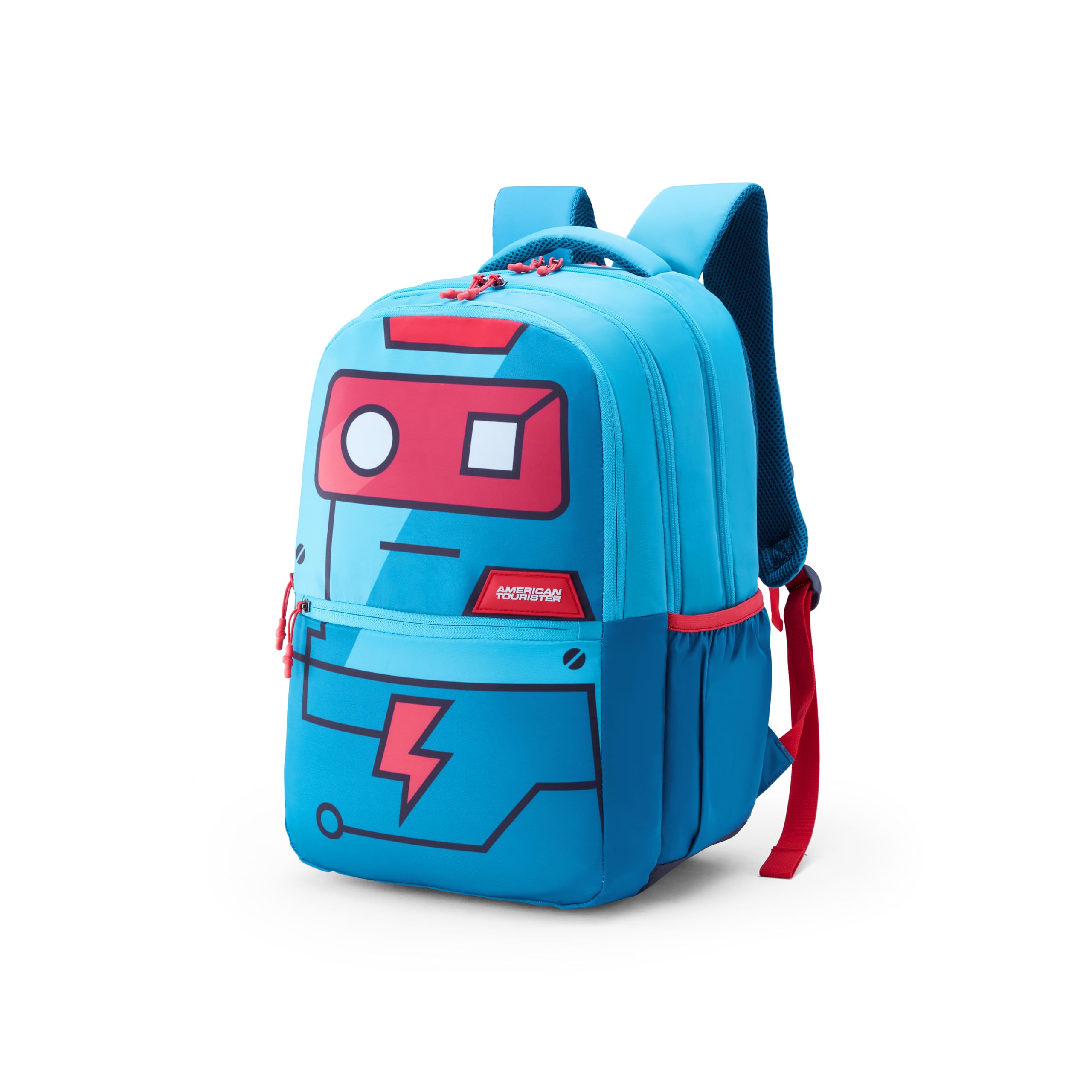 Toodle 4.0Xxl Robo Teal, Doube Extra Large School Backpack, Age 8-12 Years, 3.5 Compartments, Rain Cover 32.5 Ltrs Capacity - Unisex-image-40