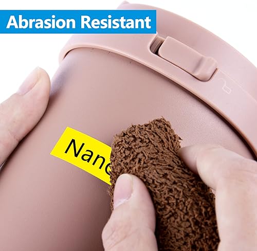 Miniatura 5 de Weemay Paquete de 7 cintas de color M compatibles con Brother Label Maker de 0.472 in 0.47 M-K231 MK131 MK431 MK531 MK631 MK731 MK731 MK Series