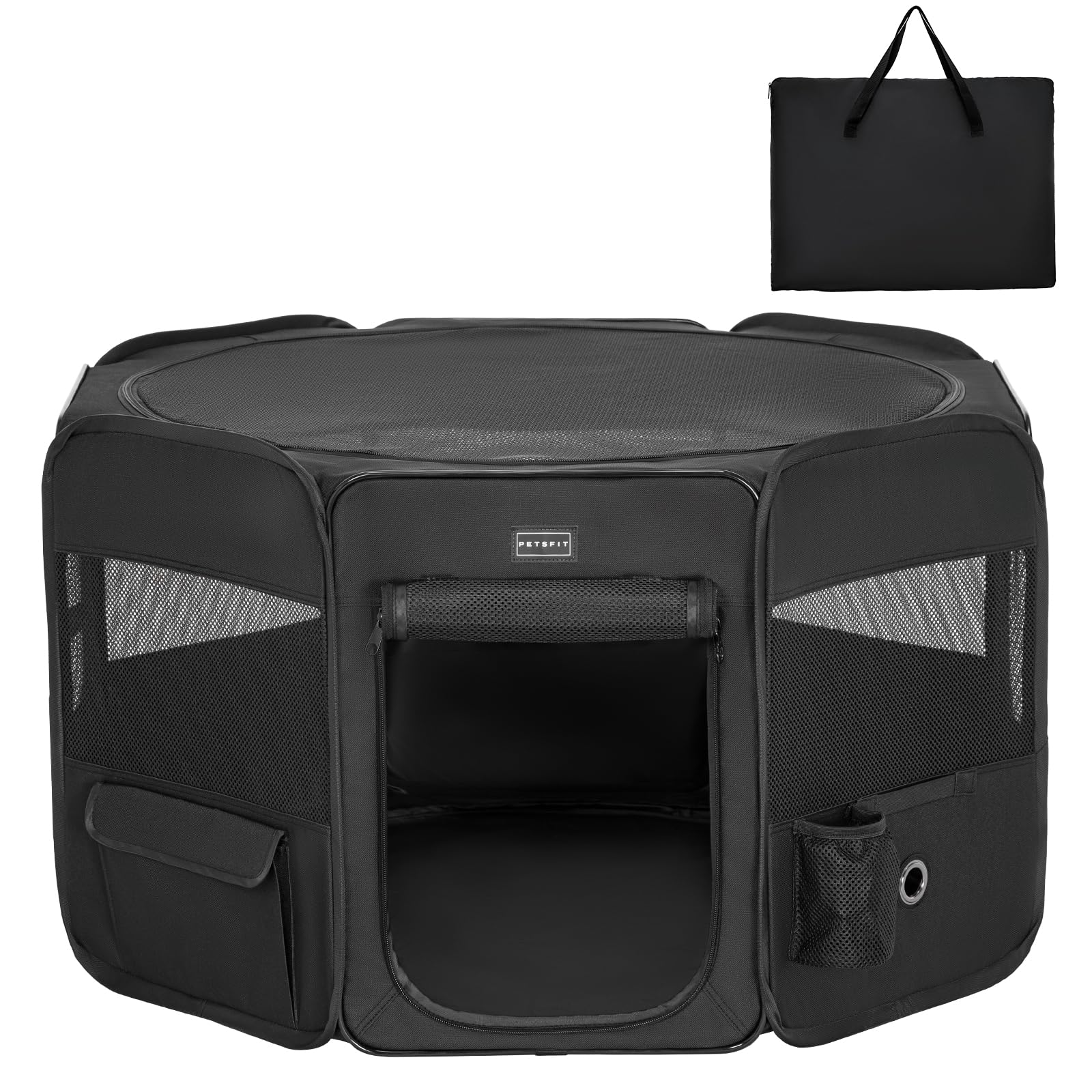 Petsfit 犬 サークル ペットサークル 八角形 ドッグハウス 猫ハウス M