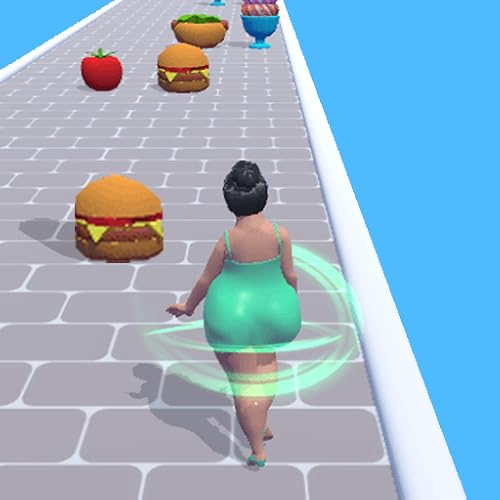 Fat Body Race 2 Fit Body Race Run Challenge 3D Body girl race food healthy run makeover challenge