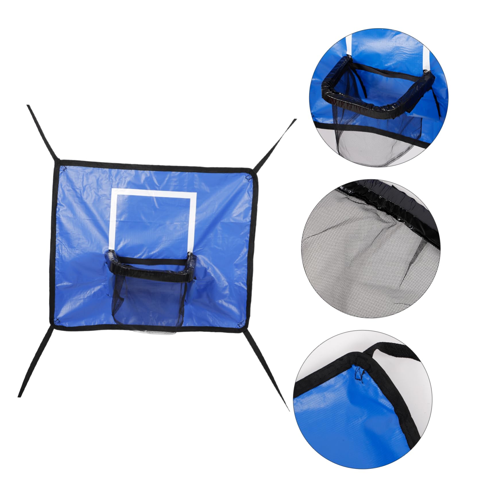 Abaodam Basketball Hoop Trampoline Basketball Attachment Indoor Sports Equipment Stimulate Boys and Girls Sports Interest