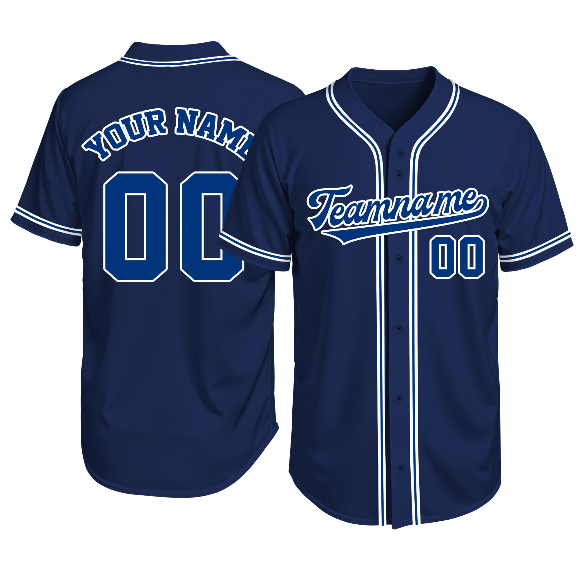 Custom Baseball Jersey Personalized Stitched or Printed Name Number Baseball Shirt Sports Uniform Gifts for Men Women Youth