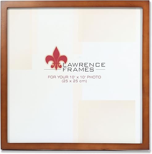 Vista 257 de Lawrence Frames Marco de fotos de madera de nogal, colección de galería, nogal claro, 2.5 x 3.5 pulgadas