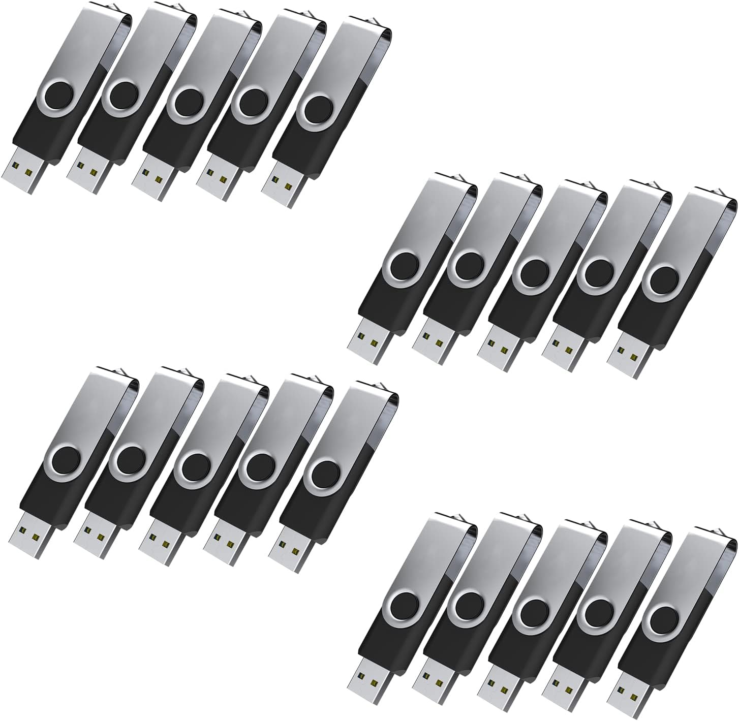 20PCS 128MB 256MB 512MB Bulk Flash Drives USB 2.0 Flash