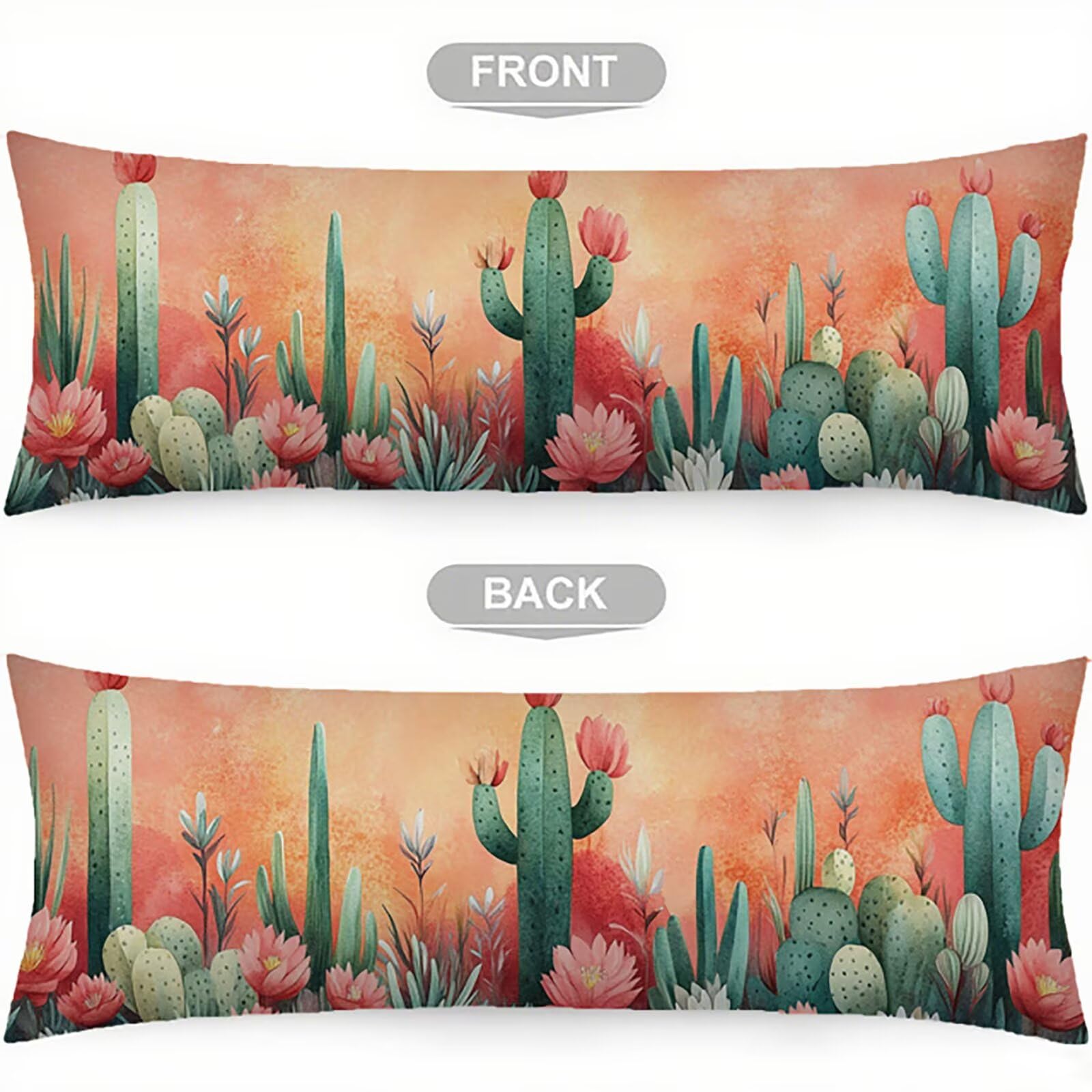 Federe Cuscini Chiaretto Federe Cuscino Letto Fiori60x180cm Velluto Copricuscini, Divano Morbida e Traspirante Cerniera Invisibile Con Invisibile Cerniera Ecologica Lavabile per Letto o Divano C0C757